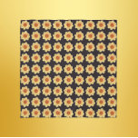 Gelbes Dahlia-Blumenmuster auf schwarz Schal<br><div class="desc">Mit diesem quadratischen Schal aus Chiffonschal,  der das Foto einer gelben Dahlia-Blüte auf einem schwarzen Hintergrund zeigt und in einem sich wiederholenden Muster gedruckt ist,  können Sie Ihren Schrank in Szene setzen. Ein schönes,  blumengeschmücktes Design! Wählen Sie Ihre Schals-Größe aus.</div>