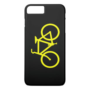 Gelbes Fahrrad iPhone 8 Plus/7 Plus Hülle