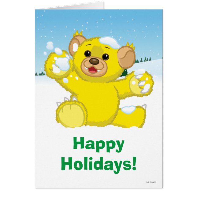 Gelbes flaumiges CUB (Vorne)