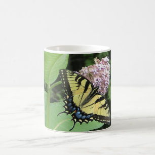 Gelbes Frack Butterfly Tasse
