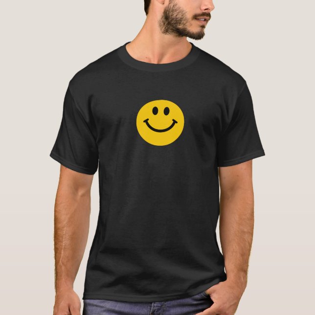 Gelbes Gesicht T-Shirt (Vorderseite)