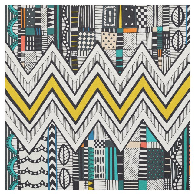 Gelbes Gewebe Stoff (Muster)