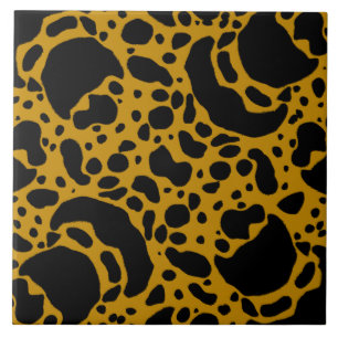 Gelbes Gift-Dart-Frosch Fliese
