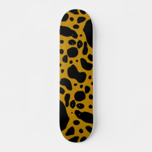 Gelbes Gift-Dart-Frosch Skateboard