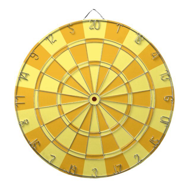 Gelbes Gold Dartscheibe (vorne)