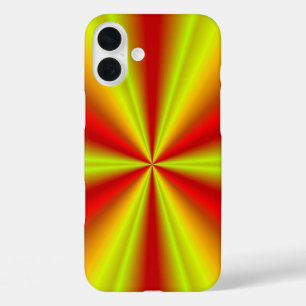 Gelbes Gold Roter Regenbogen iPhone 16 Plus Hülle