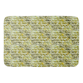 Gelbes Gold und schwarze Geparden Druckbadematte Badematte