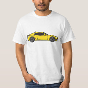 Gelbes großes BRZ T-Shirt