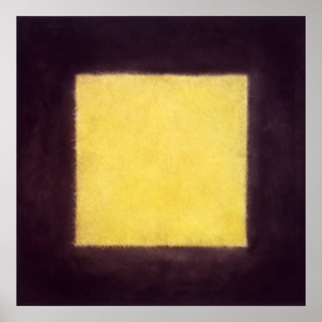 gelbes Haar Poster (Vorne)