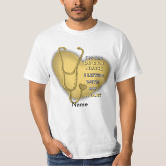 Gelbes Herz ObGyn Nurse T-Shirt