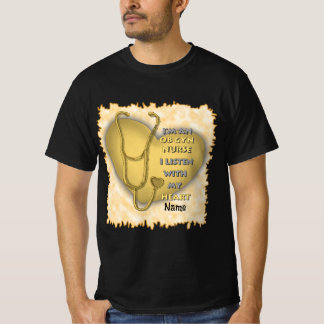 Gelbes Herz ObGyn Nurse T-Shirt