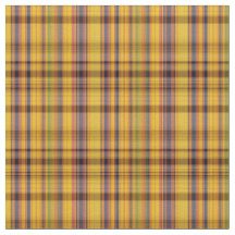 Gelbes, Kariertes, gelbes Gold-Stoff mit blauem Gr