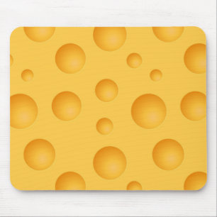Gelbes Käse-Muster Mousepad