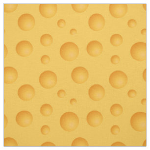 Gelbes Käse-Muster Stoff