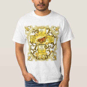 Gelbes Kreuz der Ruhe T-Shirt