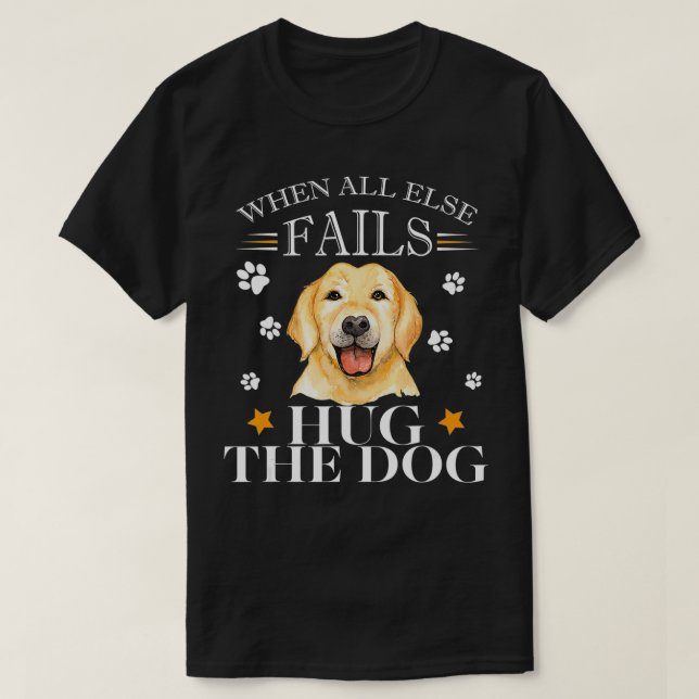 Gelbes Labrador Retriever Dog Gift Liebe Hunde Lab T-Shirt (Design vorne)