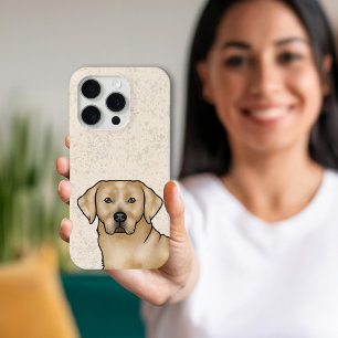 Gelbes Labrador Retriever Labrador Dog Head Portra Case-Mate iPhone Hülle