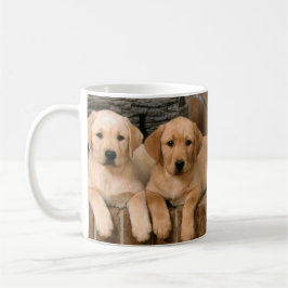 Gelbes Labrador retriever Tasse