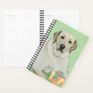 Gelbes Labrador Retriever & Tennis Balls Malerei Planer
