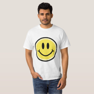 Gelbes Lächeln T-Shirt