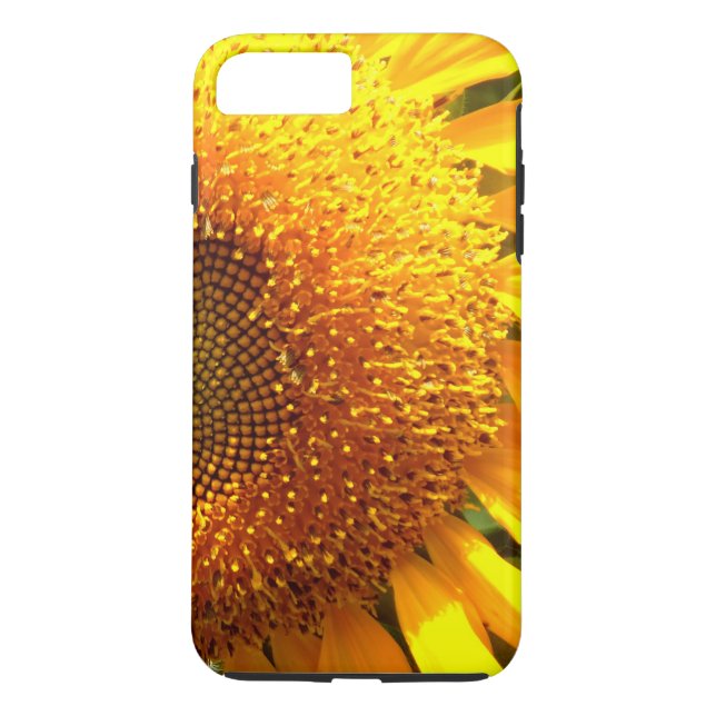 Gelbes Mammut-Sonnenblumen-Foto Case-Mate iPhone Hülle (Rückseite)