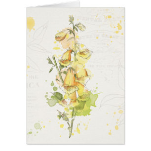 Gelbes mit Blumenspritzen