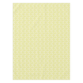 Gelbes Muster Tischdecke