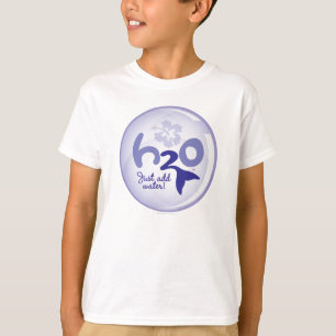 Gelbes Namensmuster T-Shirt