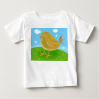 gelbes niedliches Strickhuhn