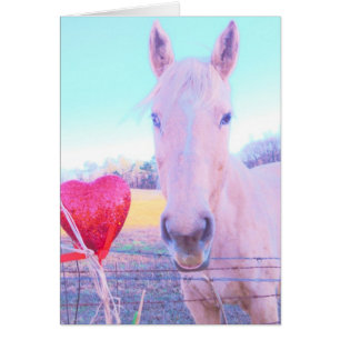 Gelbes Pferd und Rotes Herz