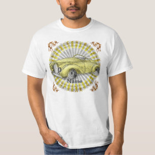 Gelbes Roadster T-Shirt