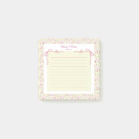Gelbes Rosa Florales Coquette-Band mit individuell