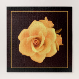 Gelbes Rose, Foto 2004. Puzzle