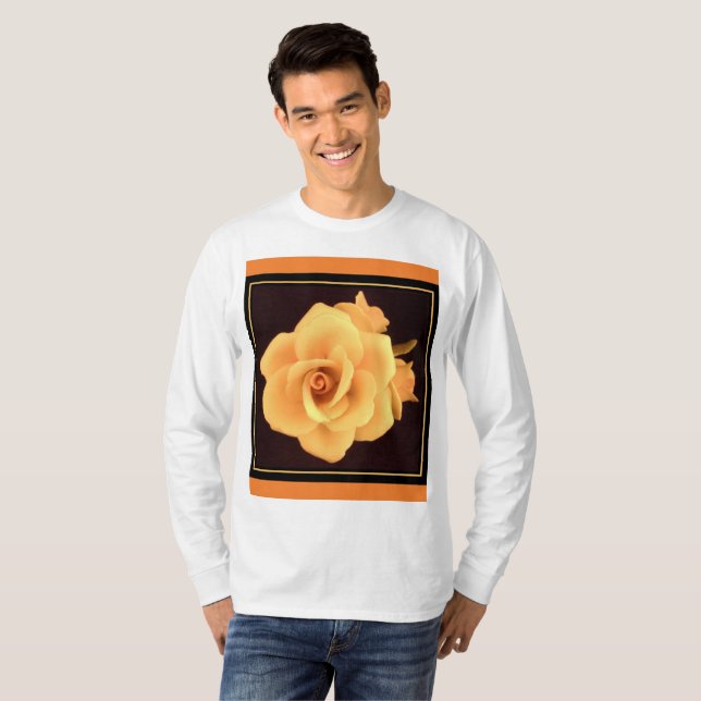 Gelbes Rose, Foto 2004. T-Shirt (Vorne ganz)