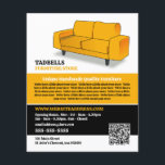 Gelbes Sofa - Verkauf von Möbeln Flyer<br><div class="desc">Gelbes Sofa - Möbel Store Sales Werbung Flyer von der Business Card Store.</div>