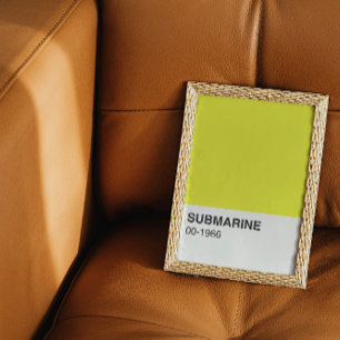 Gelbes Song-Album - Volle Breite Poster