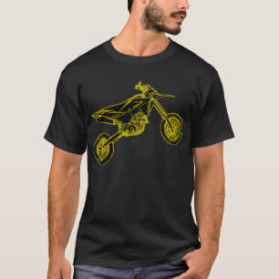 Gelbes Supermoto T-Shirt