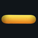 Gelbes und orange Ombre Skateboard<br><div class="desc">Gelbe und orange Ombre Skate-Brett-Plattform</div>