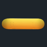 Gelbes und orange Ombre Skateboard<br><div class="desc">Gelbe und orange Ombre Skate-Brett-Plattform</div>