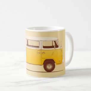 Gelbes Van   Florent Bodart Kaffeetasse