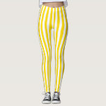Gelbes Weiß färbt moderne Schablone elegant Leggings<br><div class="desc">Gelbes Weiß färbt moderne Schablonen-elegante Leggings.</div>