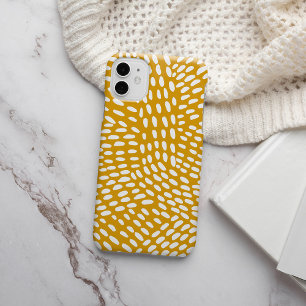 Gelbfarbene Linien verbrannten Case-Mate iPhone Hülle