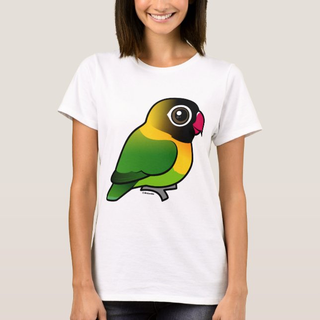 Gelbfärbung Lovebird T-Shirt (Vorderseite)