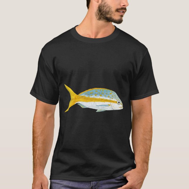Gelbflossen-Schnapper-Ocyurus chrysurus T-Shirt (Vorderseite)
