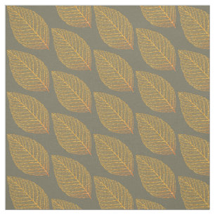 Gelbgelbes Skelettmuster gegenüber Grün Stoff