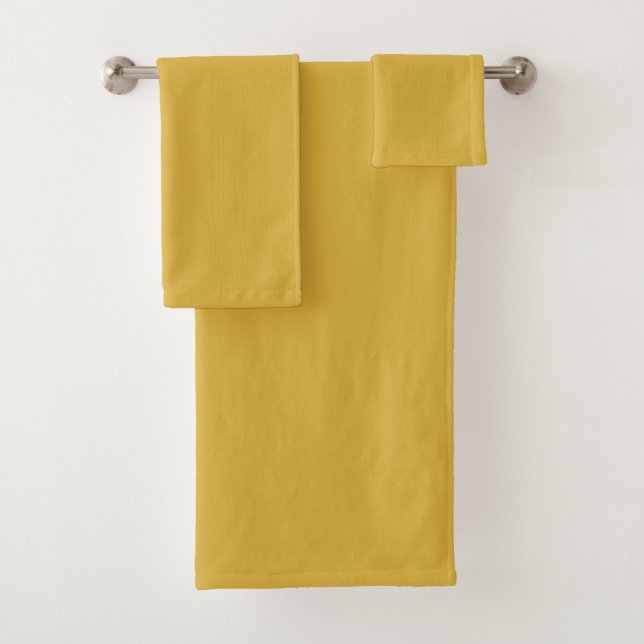 Gelbgold Badhandtuch Set (Insitu)
