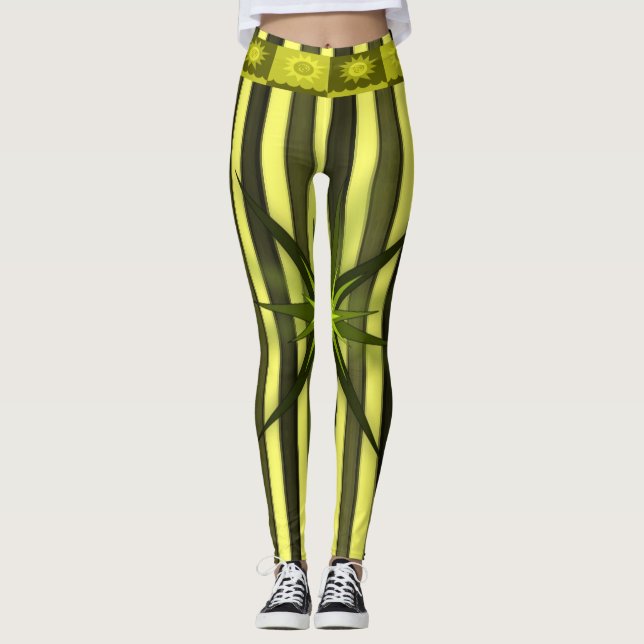 Gelbgoldstern in den Leggings (Vorderseite)