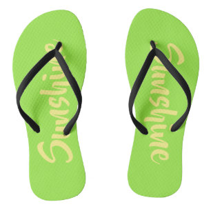 Gelbgrün Flip Flops