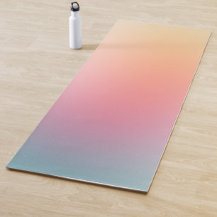 Gelbgrün rosa Blaue Lila Vorlage Yogamatte