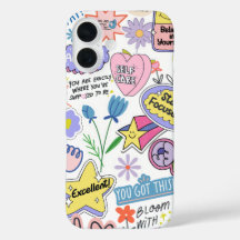 Gelbgrün rosa Illustrationsbraun Friedlich